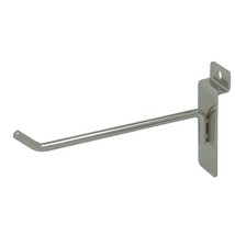 SLATWALL 6&quot; CHROME PEG HOOKS LOT OF 20 PCS BRAND NEW!! - $286.54 MXN