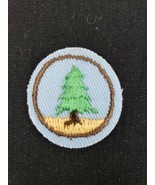 Vintage Girl Scouts Pine Tree Finder Troop Crest Forest Badge Patch 1-1/... - $5.99