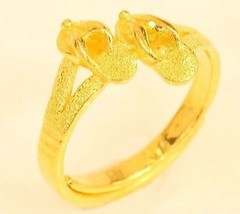 22k gold sandal ring from Thailand #32 - $622.45