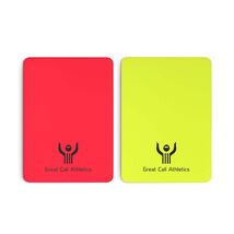 GCA Pro Soccer Referee Red and Yellow Card Kit - $6.99