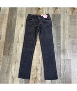 Arizona Girls Jeans Size 10 Regular Skinny Gray Jeans Adjustable Waist - £9.60 GBP
