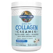 4/26 Garden of Life Grass Fed Collagen Creamer Powder - Creamy Vanilla, ... - $25.73