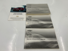 2018 Chevrolet Equinox Owners Manual Set OEM C03B05056 - $44.99