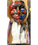 Mask skeleton gloves. - $326.45 MXN
