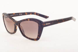 Prada PR 07XS 2AU3DO Havana / Light Brown Gradient Sunglasses 2AU 3DO 55mm - £148.41 GBP