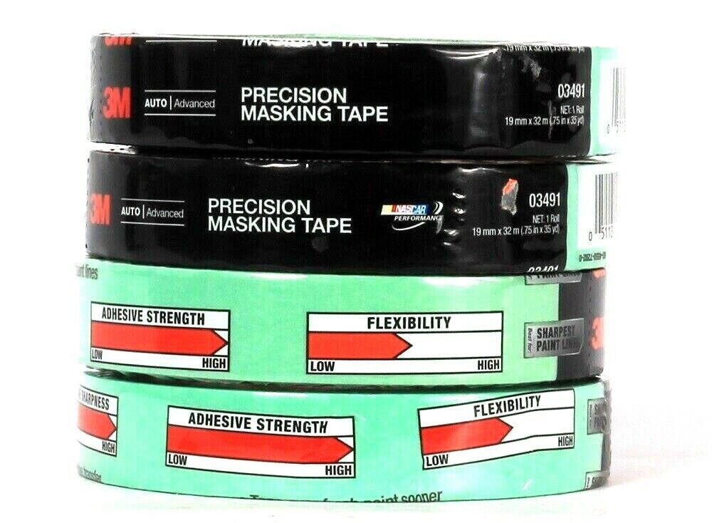 Primary image for 4 Count Auto Advanced 03491 Precision Tape 19mm X 32mm