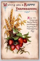 Ellen Clapsaddle Thanksgiving Greetings 1912 Flourtown PA To Argus Postcard E37 - £11.18 GBP