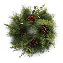 Mixed Pine Cedar Wreath 18&quot;D - $62.99