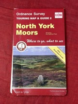 North York Moors Touring Map &amp; Guide 2 Ordnance Survey VTG 1994 Great Britain - £9.34 GBP