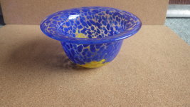 Vintage Boda Afors Sweden Ulrica HYDMAN-VALLIEN Tintomara Art Glass Bowl - £39.96 GBP