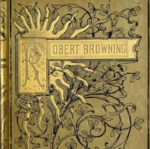 Robert Browning Selected Poetical Works 1872 1st And 2nd Series HC Victorian E44 - $249.99