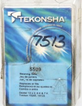 TEKONSHA 5509 Trailer Bearing Set (Cup &amp; Cone) - Outer Small Bore 7513 - £20.27 GBP