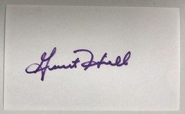 Grant Hill Signed Autographed 3x5 Index Card #3 - Basketball HOF - £23.44 GBP