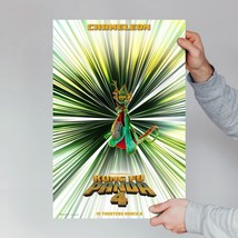 The Chameleon KUNG FU PANDA 4 movie poster - Wall Art Decor Cinephile Gift - £8.69 GBP+