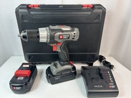 Porter Cable PC1800D 18V Cordless 1/2&quot; Drill w/ Charger 2 Batteries - TESTED !!! - $59.35