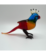 New Collection! Murano Glass Handcrafted Unique Custom Designed Parrot F... - £51.34 GBP