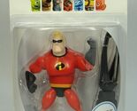 DISNEY PIXAR THE INCREDIBLES MR. INCREDIBLE ACTION FIGURE W/ OMNIDROID 1... - $24.99