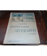 1902 Frye&#39;s grammar school Geography Ohio edition FREE SHIPPING - €10,57 EUR