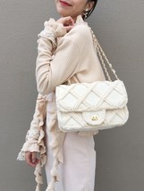 Women Canvas Shoulder Messenger Crossbody Bag Ladies Vintage Handbag Tot... - £71.61 GBP