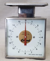 Vintage Edlund Deluxe Model SS-16 16oz Portion Scale USED FREE SHIPPING - $49.47
