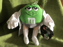 Green M&amp;M as Princess Leia Star Wars Stuffy with Tags - £17.01 GBP