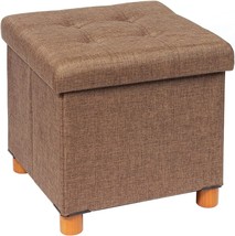 B Fsobeiialeo Storage Ottoman With Tray, Foot Stools And Ottomans With Legs, - £36.62 GBP