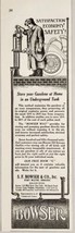 1910 Print Ad Bowser Way Gas Pumps for Home Made in Fort Wayne,Indiana - £12.58 GBP