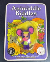 Animiddle Miss Mouse Liddle Kiddle New in Package Vintage 1968 NM Mattel  - $147.51