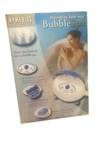 Homedics Massaging Bath Mat Bubble Spa/ Model BMAT-4 NEW in Box - $481.47 MXN