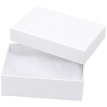 Darice 3-Inch by 2 1/8-Inch by 1-Inch Jewelry Box with Filler, 6/Pack (1... - £11.72 GBP