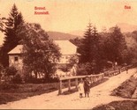 Vtg Postcard 1900s UDB Kronstadt Brasso Transylvania Romania Dirt Street... - £21.75 GBP