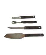 Vtg 4pc Plastic Handle Bar Set Melon Baller Peeler Paring Knife Slice Cu... - $229.63 MXN