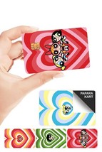 Powerpuff Girls Bff Papara Card Cover Sticker 4 Pcs - $3.86 CAD