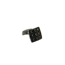 Men J.Valintin Cufflinks by Vitorofolo for French Cuff Shirt V35-23 Black image 4