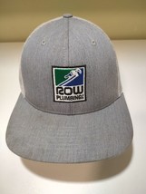 Row Plumbing Gray Snapback Trucker Hat - $5.24