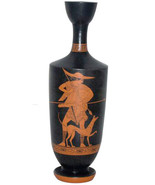 Lekythoi Vase Greek Pottery Museum Replica Reproduction - $226.71