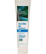 Desert Essence Tea Tree Oil Toothpaste, Mint Flavor, 6.25 oz (176 g) - $17.65 CAD