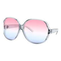 Super Oversized Sunglasses Women&#39;s Fashion Ombré Lens Translucent Colors UV400 - £11.03 GBP