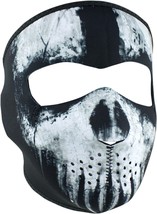 Zan Adult Full Face Mask OSFM Ghost Skull - £11.58 GBP