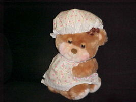 11" Fisher Price TEDDY Beddy Betsy Plush Stuffed Bear Vintage Toy 1985 - $74.24
