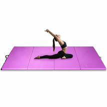 4&#39; x 10&#39; x 2&quot; Folding Gymnastics Tumbling Gym Mat Stretch Yoga Fitness P... - £136.81 GBP