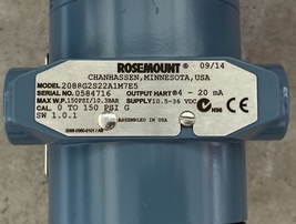 New Rosemount Transmitter 2088G2S22A1M7E5 - $479.00
