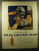 1950 Old Grand-Dad Bourbon Ad - art by John Vickery - £14.56 GBP