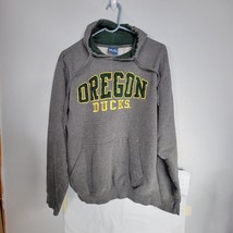 Oregon Ducks Hoodie Sweatshirt Adult Large Gray Pullover NCAA College OVB Brand - £16.50 GBP