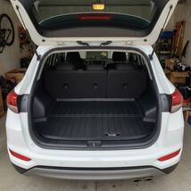 Durable TPE Rear Cargo Mat for 2016-2021 Hyundai Tucson - Easy Clean &amp; I... - $111.89 CAD