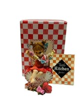 My Little Kitchen Fairies figurine Enesco fairy Box NIB Hearts String Valentines - £132.03 GBP