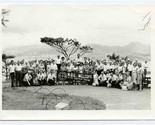  FTD Orient Tour Hong Kong Group 5 x 7 Black and White Photo - $17.80