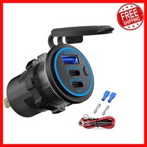 Multi Port 12V USB Charger with Built-in Protection, Ideal for Car &amp; Mar... - $462.31 MXN