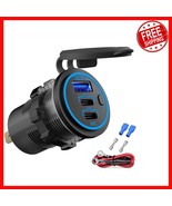 Multi Port 12V USB Charger with Built-in Protection, Ideal for Car &amp; Mar... - $462.31 MXN