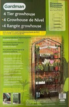 Gardman - R687 - 4-Tier Mini Greenhouse, 27&quot; Long x 18&quot; Wide x 63&quot; High - £62.73 GBP